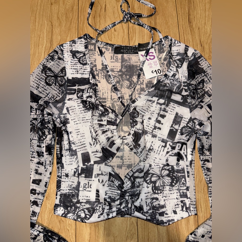 Primark mesh top